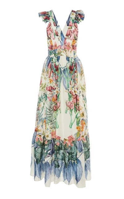 Shop Carolina K Penelope Floral Maxi Dress