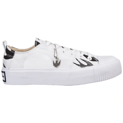 Shop Mcq By Alexander Mcqueen Men's Shoes Trainers Sneakers  Plimsoll Platform In White