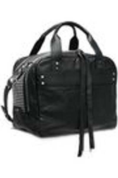 Shop Mcq By Alexander Mcqueen Mcq Alexander Mcqueen Woman Studded Leather Shoulder Bag Black