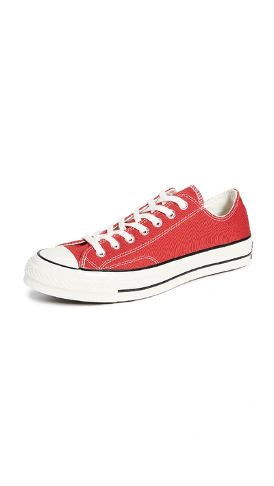 Shop Converse Chuck Taylor All Star '70s Low Top Sneakers In Enamel Red