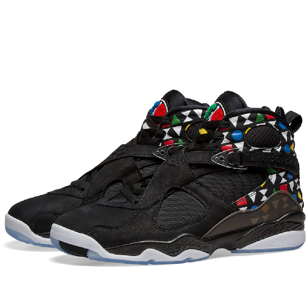 Nike Air Jordan 8 Retro Q54 In Black | ModeSens