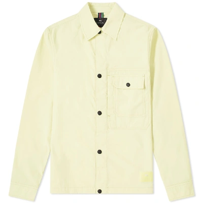 Paul Smith Nylon Overshirt In Yellow ModeSens