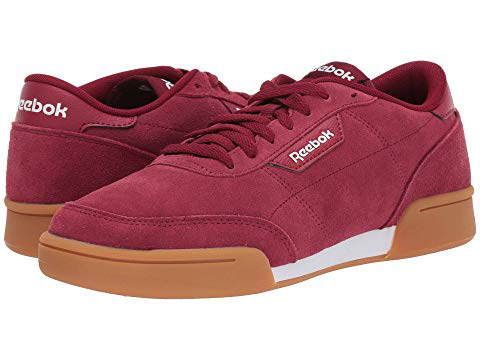 burgundy reebok