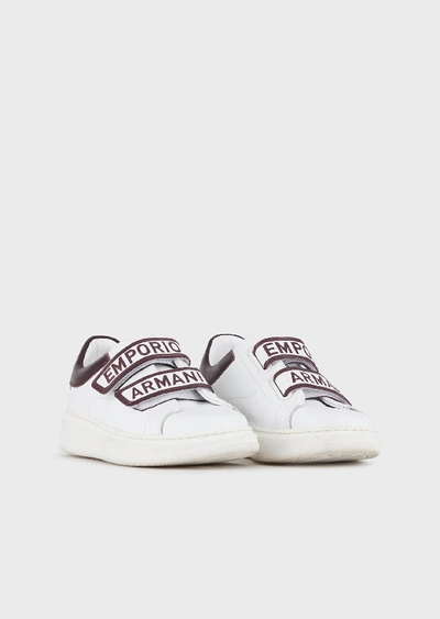 Shop Emporio Armani Sneakers - Item 11745617 In White