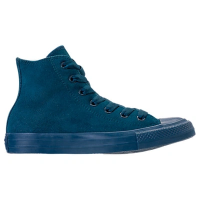 Shop Converse Women's Chuck Taylor All Star Tonal High Top Casual Shoes In Blue Size 10.0 Canvas