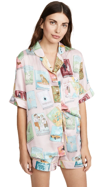 Book Covers Short Sleeve Pajamas