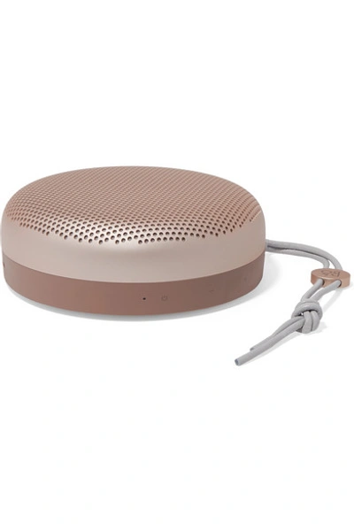 Shop Bang & Olufsen Beoplay A1 Portable Bluetooth Speaker In Stone