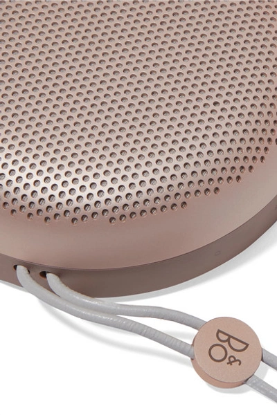 Shop Bang & Olufsen Beoplay A1 Portable Bluetooth Speaker In Stone