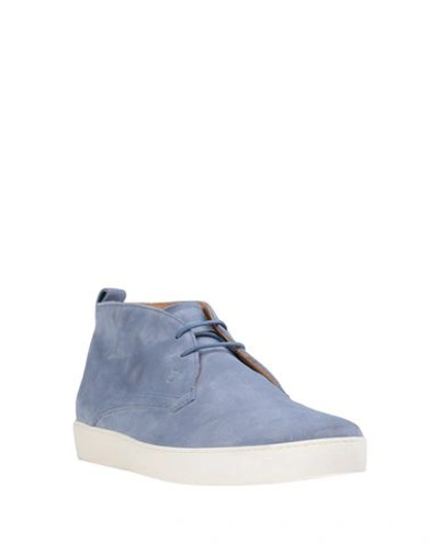 Tod's Ankle Boots In Blue