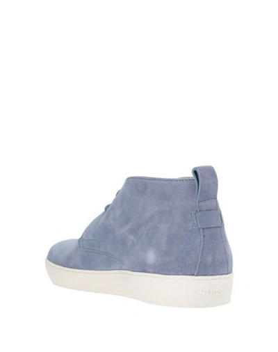 Tod's Ankle Boots In Blue
