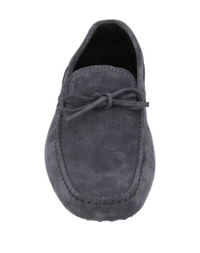 Tod's Loafers In Grey