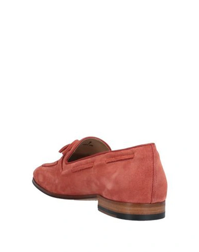 Tod's Suede Loafer In Red
