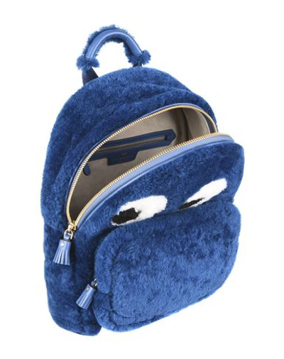 Shop Anya Hindmarch Backpack & Fanny Pack In Blue