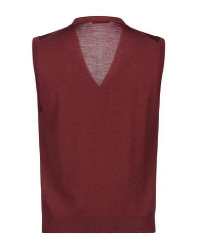 Roberto Collina Cardigan In Maroon