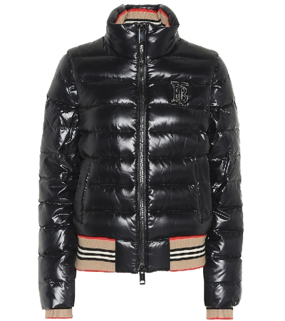 Shop Burberry Hessle Quilted Jacket In Black