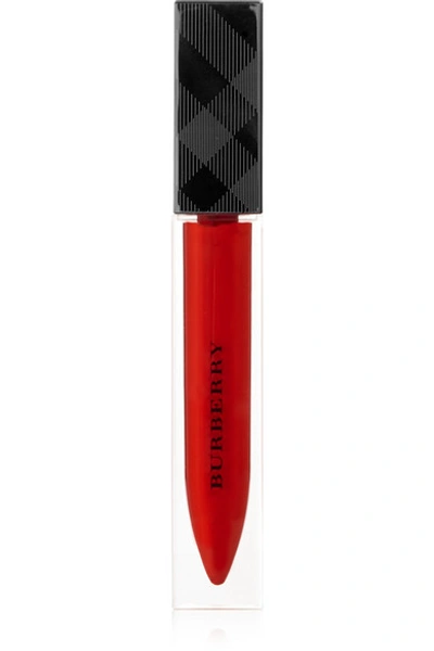 Shop Burberry Beauty Burberry Kisses Lip Lacquer In Red