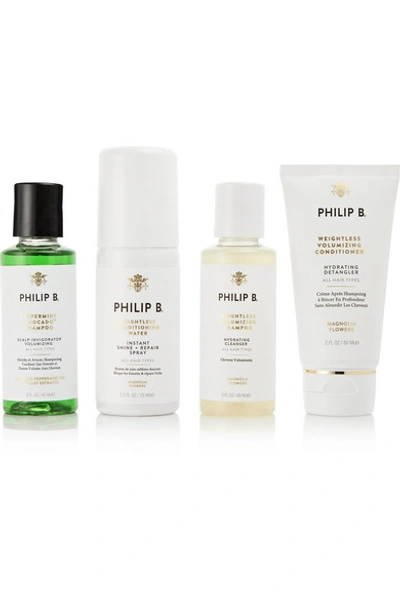 Shop Philip B Weightless Travel Collection - One Size In Colorless