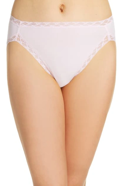 Shop Natori Bliss French Cut Briefs In Cotton Candy