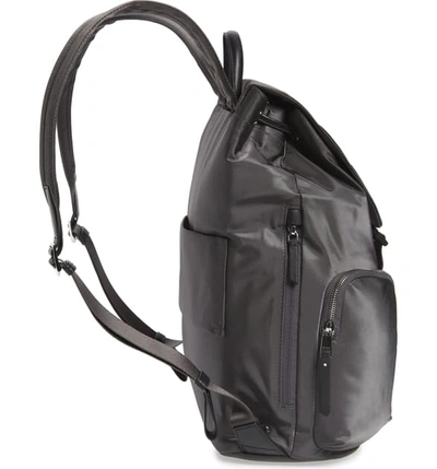 Shop Tumi Rivas Nylon Backpack - Grey In Iron