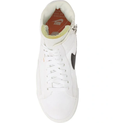 Shop Nike Blazer Mid Rebel Sneaker In White/ Platinum Tint/ White