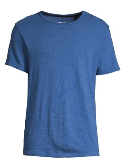Rag & Bone Basic Tee In Cobalt Blue