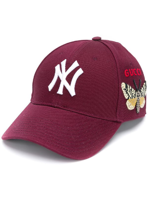 gucci ny butterfly hat