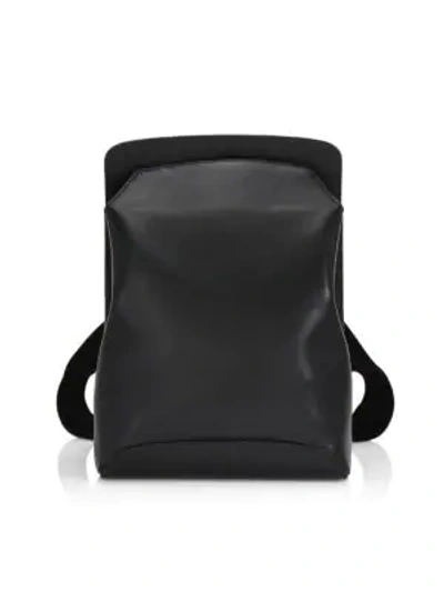 Shop The Row Women's Moulded Leather Backpack In Black