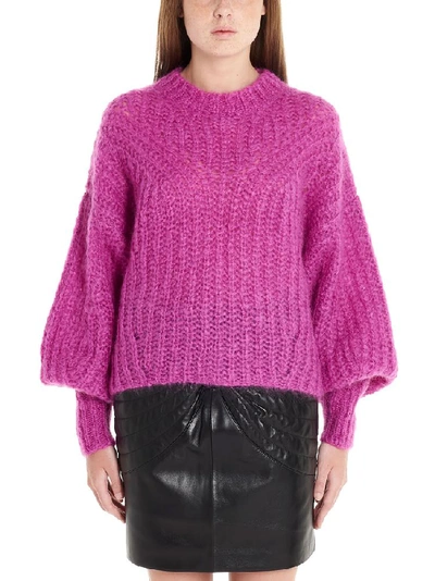Shop Isabel Marant Irren Sweater In Purple