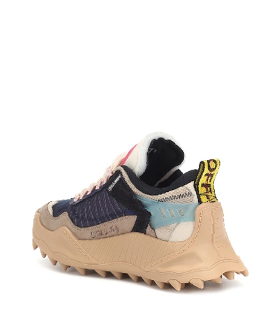 Shop Off-white Odsy-1000 Platform Sneakers In Blue