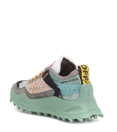 Shop Off-white Odsy-1000 Platform Sneakers In Green