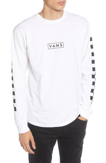 black and white checkered shirt vans