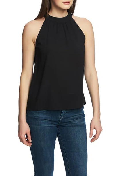 Shop 1.state High Neck Top In Rich Black