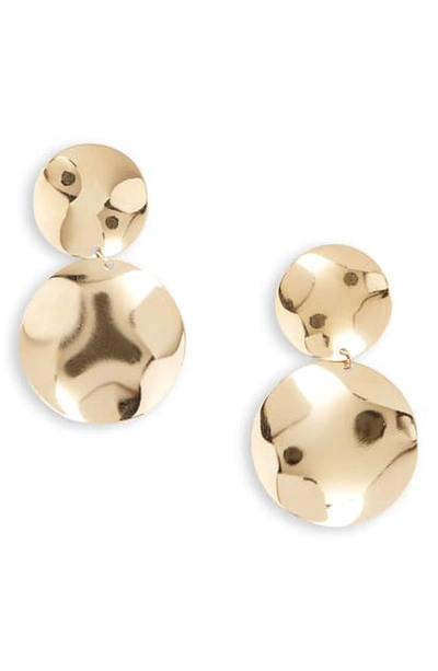 Shop Isabel Marant Petals Drop Earrings In Dore