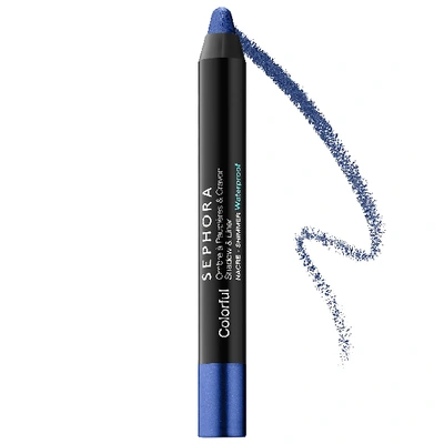Shop Sephora Collection Sephora Colorful Shadow And Liner Pencil 49 Magnetic Blue 0.11 oz/ 3.33 G