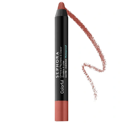 Shop Sephora Collection Sephora Colorful Shadow And Liner Pencil 47 Red Terracotta 0.11 oz/ 3.33 G