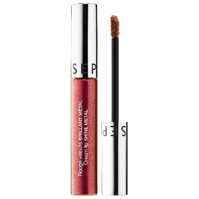 Shop Sephora Collection Cream Lip Shine Liquid Lipstick 24 Spicy Brownie 0.169 Fl oz/ 5ml