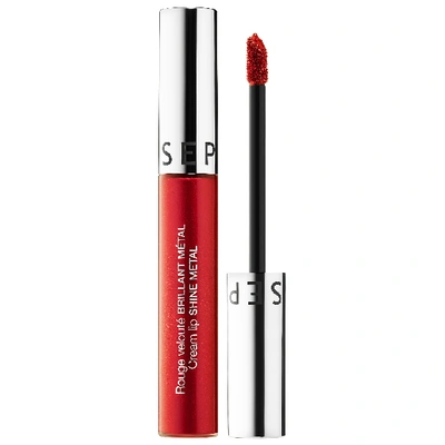 Shop Sephora Collection Cream Lip Shine Liquid Lipstick 26 Vermillon Fusion 0.169 Fl oz/ 5ml