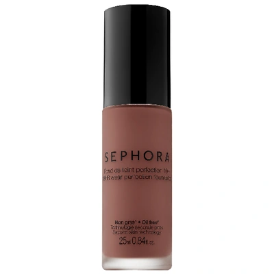 Shop Sephora Collection 10 Hour Wear Perfection Foundation 63 Sienna 0.84 oz/ 25 ml