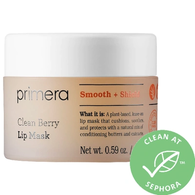 Shop Primera Clean Berry Lip Mask 0.59 oz/ 17 G