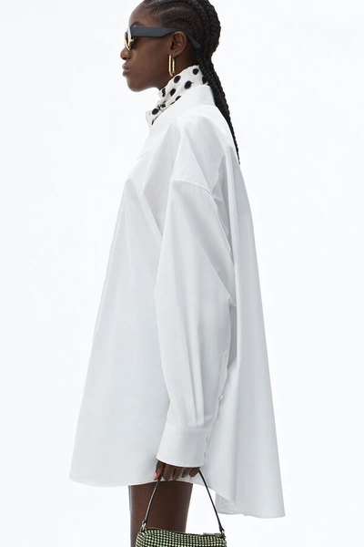 Shop Alexander Wang Tuxedo Shirt In White