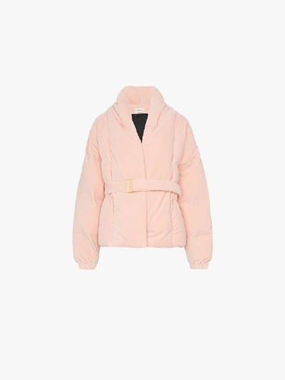 Shop Alexandre Vauthier Oversized Puffer Jacket In Pink