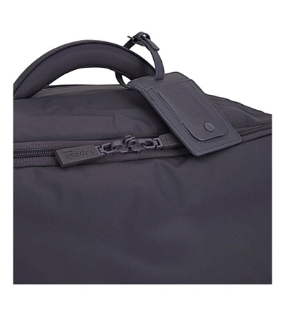 Shop Lipault Originale Plume Four-wheel Suitcase 72cm In Dark Lavender
