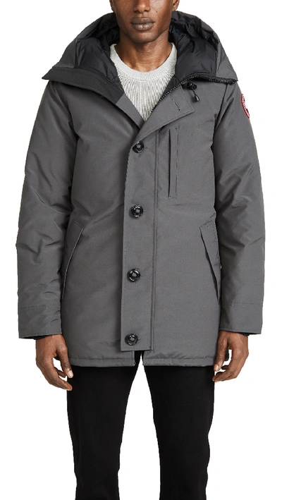 Shop Canada Goose Chateau Parka In Graphite