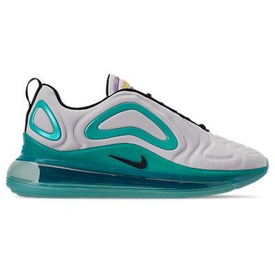 Shop Nike Men's Air Max 720 Running Shoes In White Size 10.0