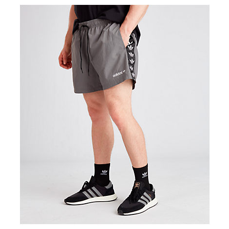 adidas originals tape poly shorts