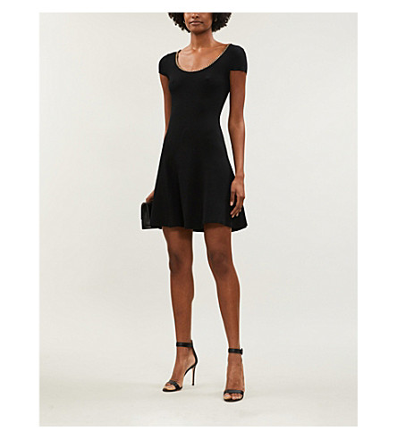 karen millen embellished mini dress