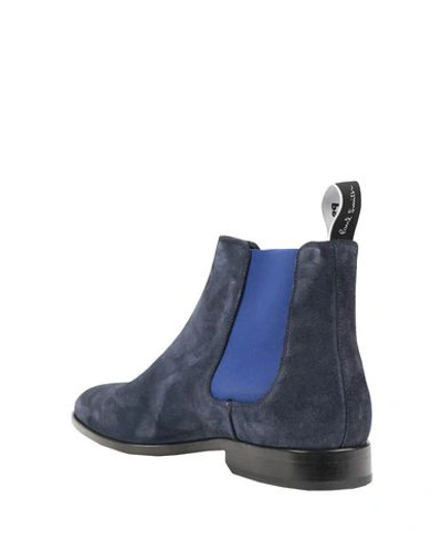 Shop Ps By Paul Smith Boots In Dark Blue