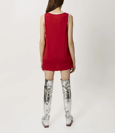 Shop Vivienne Westwood Oversized Vest +5° Red