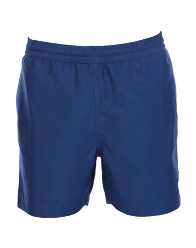 Shop Carhartt Swim Shorts In Blue