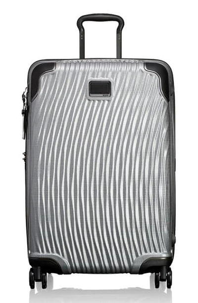 Shop Tumi Latitude 27-inch Short Trip Rolling Suitcase In Silver